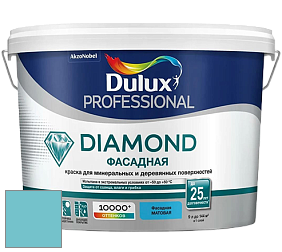 Краска DULUX LUXIUM DIAMOND ФАСАДНАЯ матовая краска цвет 18BG 47/282 Javan dawn 2