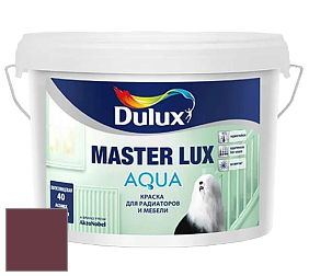 Краска DULUX LUXIUM MASTER LUX AQUA полуглянцевая краска цвет 79RR 07/260 