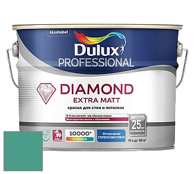 Краска DULUX LUXIUM DIAMOND EXTRA MATT глубокоматовая краска цвет NCS S 3040-B80G 