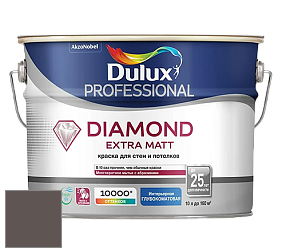 Краска DULUX LUXIUM DIAMOND EXTRA MATT глубокоматовая краска цвет 16YR 12/037 Steel Shadows
