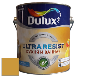 Краска DULUX LUXIUM ULTRA RESIST КУХНЯ И ВАННАЯ матовая ультрастойкая краска цвет 25YY 38/510 Apple Love