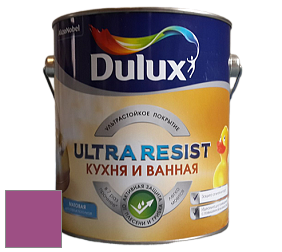 Краска DULUX LUXIUM ULTRA RESIST КУХНЯ И ВАННАЯ матовая ультрастойкая краска цвет 01RR 16/397 Exotic Bloom