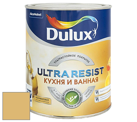 Краска DULUX LUXIUM ULTRA RESIST КУХНЯ И ВАННАЯ полуматовая ультрастойкая краска цвет 30YY 54/383 
