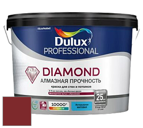 Краска DULUX LUXIUM DIAMOND MATT матовая краска цвет RAL 3011 