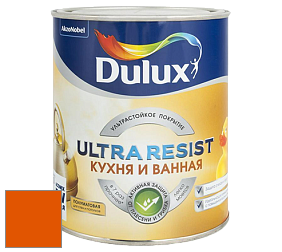 Краска DULUX LUXIUM ULTRA RESIST КУХНЯ И ВАННАЯ полуматовая ультрастойкая краска цвет RAL 2009 