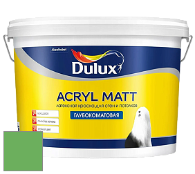 Краска DULUX LUXIUM ACRYL MATT глубокоматовая краска цвет 66GY 33/473 