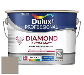 Краска DULUX LUXIUM DIAMOND EXTRA MATT глубокоматовая краска цвет NCS S 4005-Y20R 