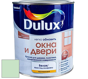 Краска DULUX LUXIUM ОКНА И ДВЕРИ полуматовая краска цвет 70GY 74/173 Lakeland