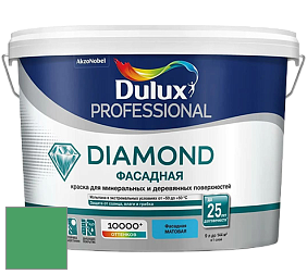 Краска DULUX LUXIUM DIAMOND ФАСАДНАЯ матовая краска цвет NCS S 2060-G10Y 