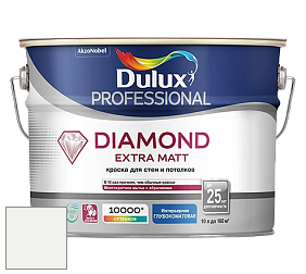 Краска DULUX LUXIUM DIAMOND EXTRA MATT глубокоматовая краска цвет 93YY 89/012 Wonderland White