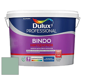 Краска DULUX LUXIUM BINDO НЕГОРЮЧАЯ 9л глубокоматовая краска цвет 10GG 45/139 