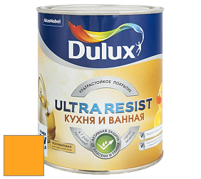 Краска DULUX LUXIUM ULTRA RESIST КУХНЯ И ВАННАЯ полуматовая ультрастойкая краска цвет RAL 2007 