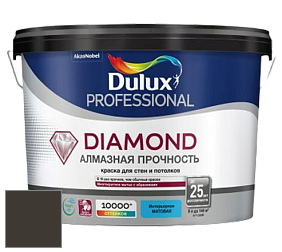 Краска DULUX LUXIUM DIAMOND MATT матовая краска цвет 30YY 05/044 The Dark Side