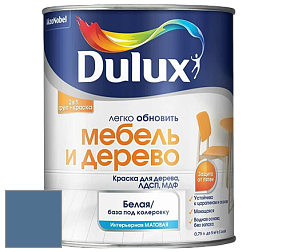 Краска DULUX LUXIUM МЕБЕЛЬ И ДЕРЕВО матовая краска цвет 30BB 18/190 