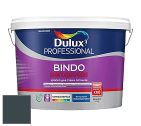 Краска DULUX LUXIUM BINDO НЕГОРЮЧАЯ 9л глубокоматовая краска цвет NCS S 8010-B10G 