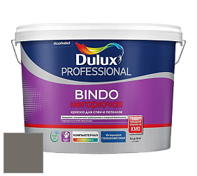 Краска DULUX LUXIUM BINDO НЕГОРЮЧАЯ 9л глубокоматовая краска цвет NCS S 6502-Y50R 