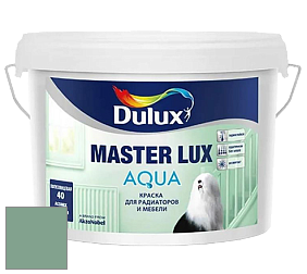 Краска DULUX LUXIUM MASTER LUX AQUA полуглянцевая краска цвет 10GG 33/166 