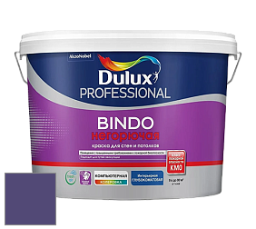 Краска DULUX LUXIUM BINDO НЕГОРЮЧАЯ 9л глубокоматовая краска цвет NCS S 5040-R60B 