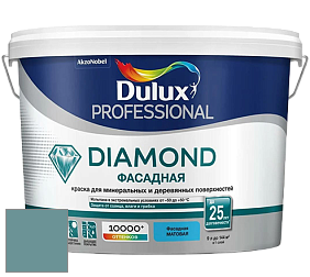 Краска DULUX LUXIUM DIAMOND ФАСАДНАЯ матовая краска цвет 10BG 27/160 