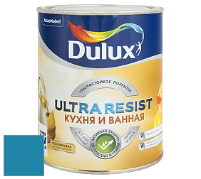 Краска DULUX LUXIUM ULTRA RESIST КУХНЯ И ВАННАЯ полуматовая ультрастойкая краска цвет NCS S 3050-B 