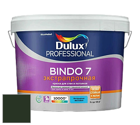Краска DULUX LUXIUM BINDO 7 Экстрапрочная матовая краска цвет RAL 6007 