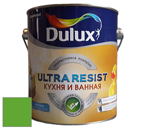Краска DULUX LUXIUM ULTRA RESIST КУХНЯ И ВАННАЯ матовая ультрастойкая краска цвет 50YG 28/612 