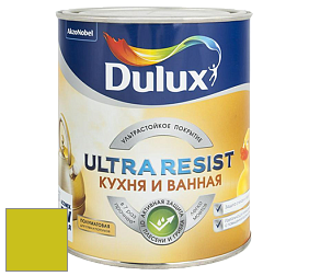 Краска DULUX LUXIUM ULTRA RESIST КУХНЯ И ВАННАЯ полуматовая ультрастойкая краска цвет 70YY 51/669 