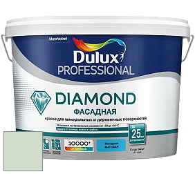Краска DULUX LUXIUM DIAMOND ФАСАДНАЯ матовая краска цвет NCS S 1010-G20Y 