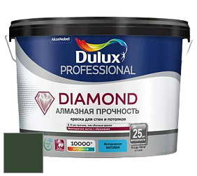 Краска DULUX LUXIUM DIAMOND MATT матовая краска цвет RAL 6020 