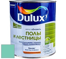 Краска DULUX LUXIUM ПОЛЫ И ЛЕСТНИЦЫ полуглянцевая краска цвет 50GG 50/320 Minted glory 6