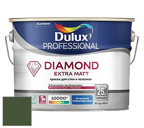 Краска DULUX LUXIUM DIAMOND EXTRA MATT глубокоматовая краска цвет 30GY 09/171 Deep Waters