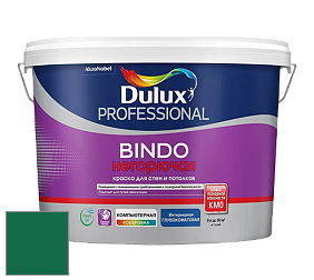 Краска DULUX LUXIUM BINDO НЕГОРЮЧАЯ 9л глубокоматовая краска цвет NCS S 4550-G 