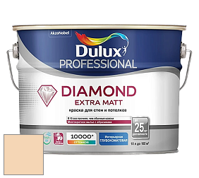Краска DULUX LUXIUM DIAMOND EXTRA MATT глубокоматовая краска цвет 10YY 72/200 White Tangerine