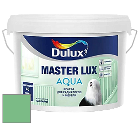 Краска DULUX LUXIUM MASTER LUX AQUA полуглянцевая краска цвет 90GY 42/355 Paradise green 5