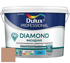 Краска DULUX LUXIUM DIAMOND ФАСАДНАЯ матовая краска цвет 70YR 35/216 