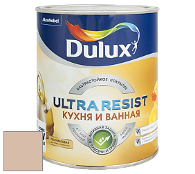 Краска DULUX LUXIUM ULTRA RESIST КУХНЯ И ВАННАЯ полуматовая ультрастойкая краска цвет 82YR 55/140 Authentic Nude