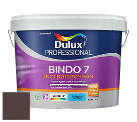 Краска DULUX LUXIUM BINDO 7 Экстрапрочная матовая краска цвет NCS S 8010-Y70R 