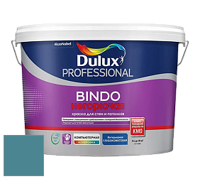 Краска DULUX LUXIUM BINDO НЕГОРЮЧАЯ 9л глубокоматовая краска цвет 30BG 20/232 
