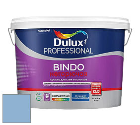 Краска DULUX LUXIUM BINDO НЕГОРЮЧАЯ 9л глубокоматовая краска цвет 10BB 43/206 Venetian crystal 6