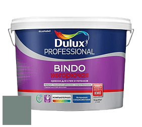 Краска DULUX LUXIUM BINDO НЕГОРЮЧАЯ 9л глубокоматовая краска цвет 30GG 22/079 