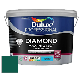 Краска DULUX LUXIUM DIAMOND MAX PROTECT матовая краска цвет NCS S 5540-B80G 