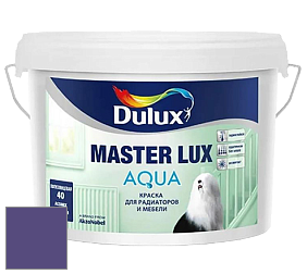 Краска DULUX LUXIUM MASTER LUX AQUA полуглянцевая краска цвет 17RB 09/301 