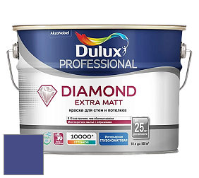 Краска DULUX LUXIUM DIAMOND EXTRA MATT глубокоматовая краска цвет 95BB 07/350 Plush velvet 2