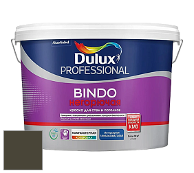 Краска DULUX LUXIUM BINDO НЕГОРЮЧАЯ 9л глубокоматовая краска цвет 70YY 06/088 Spanish Moss