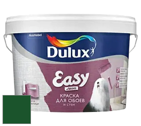 Краска DULUX LUXIUM EASY матовая краска цвет RAL 6035 