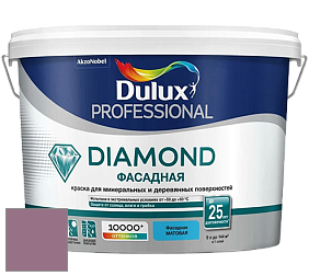 Краска DULUX LUXIUM DIAMOND ФАСАДНАЯ матовая краска цвет 10RR 22/178 Ice Wine
