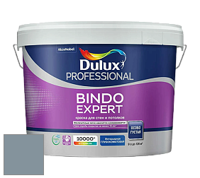 Краска DULUX LUXIUM BINDO EXPERT глубокоматовая краска цвет 90BG 30/073 Smoke Grey