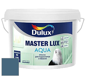 Краска DULUX LUXIUM MASTER LUX AQUA полуглянцевая краска цвет 10BB 15/154 