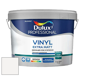 Краска DULUX LUXIUM VINYL EXTRA MATT глубокоматовая краска цвет NCS S 0300-N 