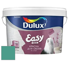 Краска DULUX LUXIUM EASY матовая краска цвет NCS S 3040-B80G 